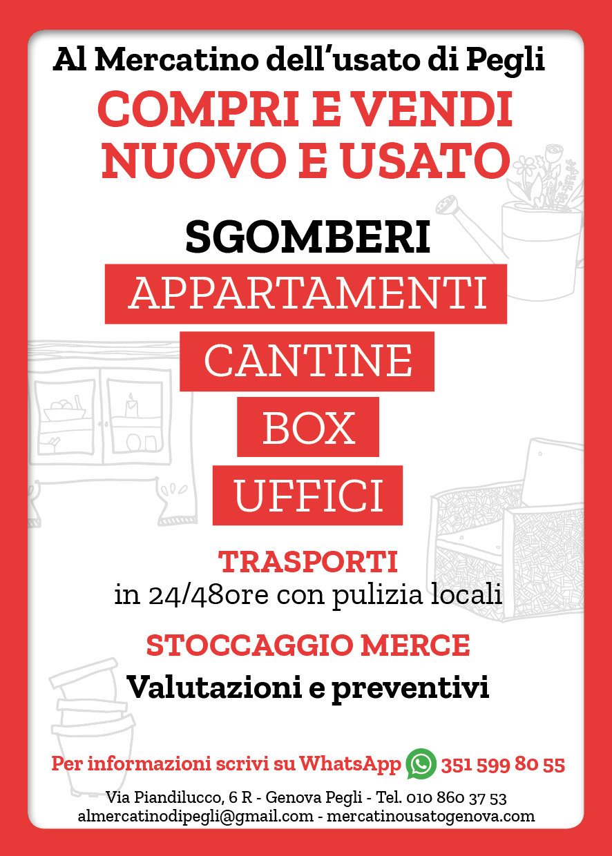 Mercatino Usato Pegli - Chi Cerca Trova